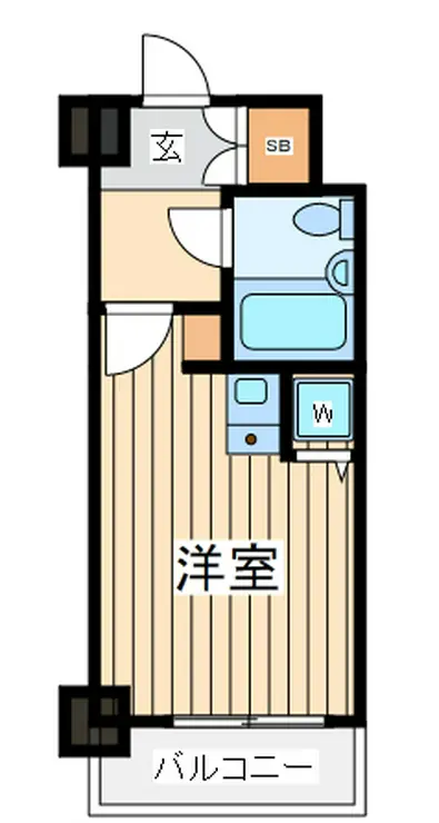 ニックアーバンスピリッツ川崎 9階階 間取り