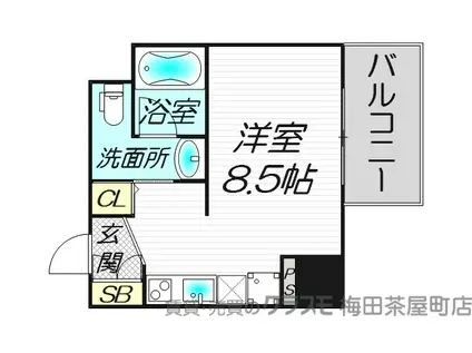 INNOCENT DOYAMA(ワンルーム/7階)の間取り写真