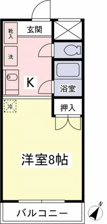 パラティーノ打越 2階階 間取り