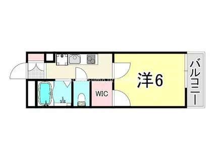 レオパレスアーク(1K/3階)の間取り写真