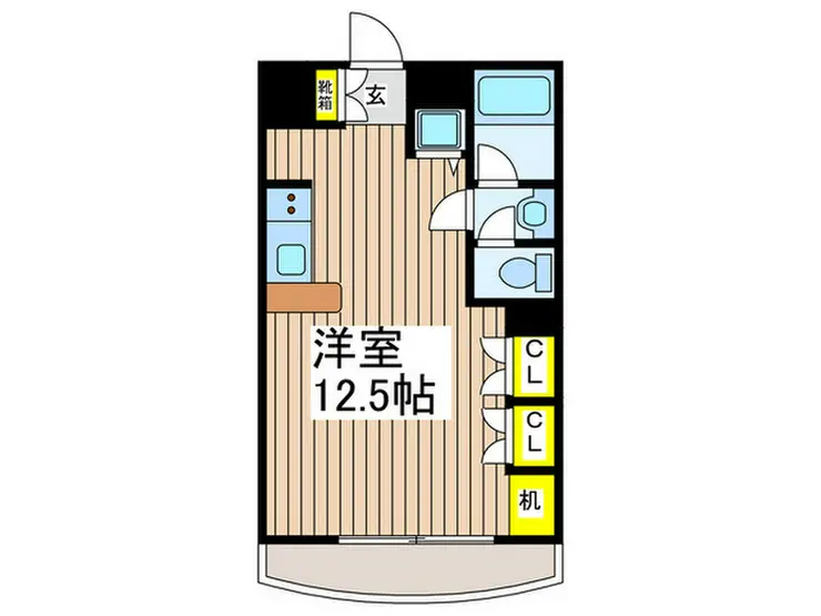 タテノス藤沢 2階階 間取り