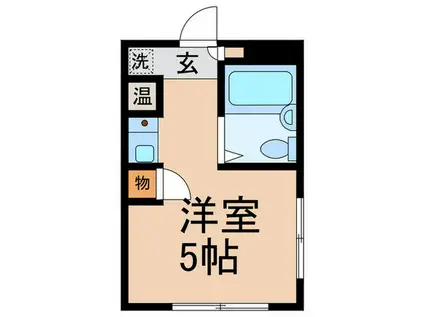 DRホームズ石神井(ワンルーム/2階)の間取り写真