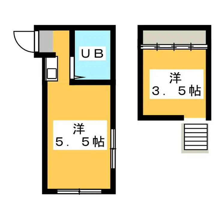 パンシオン新川崎NO.1 2階階 間取り