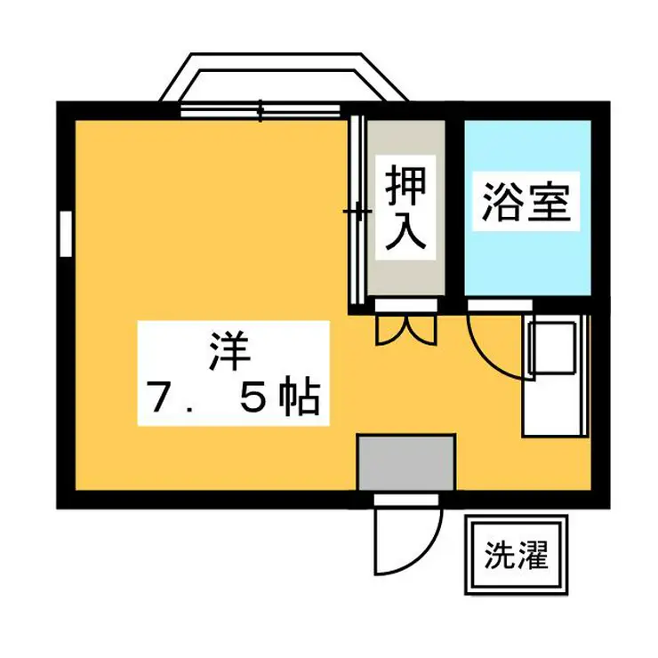 ハイツ志村 1階階 間取り