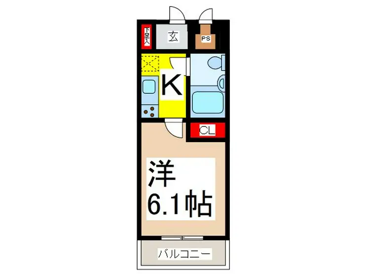 ライオンズプラザ西川口 5階階 間取り