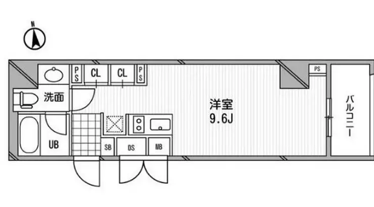アーデン芝公園 13階階 間取り