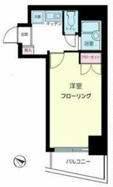 ロイヤルパレス初台 6階階 間取り