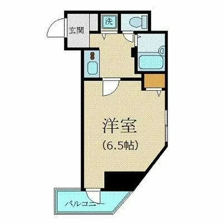 カスタリア新宿 11階階 間取り