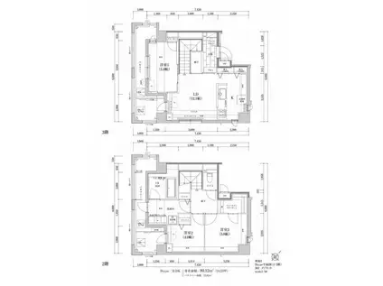 THE TEN GOOD 祖原I(3LDK/3階)の間取り写真