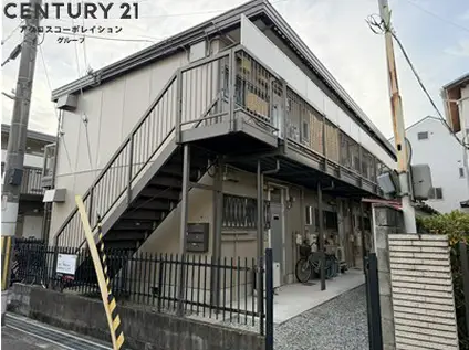 ハイツグリーンヒルA(2DK/2階)の外観写真