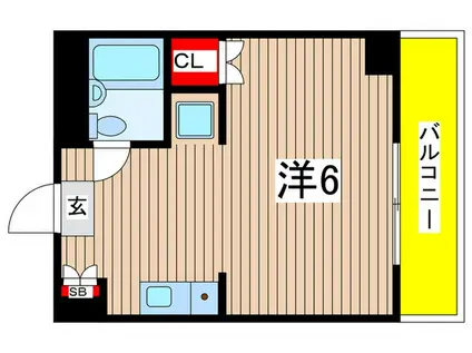 キャピイ・インプラザ北小岩(ワンルーム/3階)の間取り写真