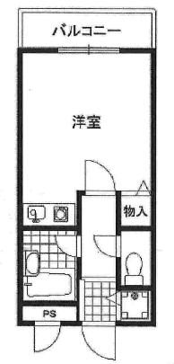 シティライフ六甲道III(ワンルーム/5階)の間取り写真