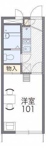 TAKEBASHI(1K/2階)の間取り写真