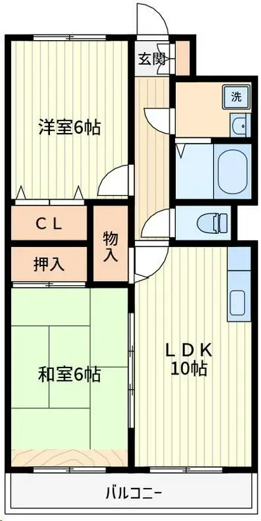 ヴェルフィーユ 3階階 間取り