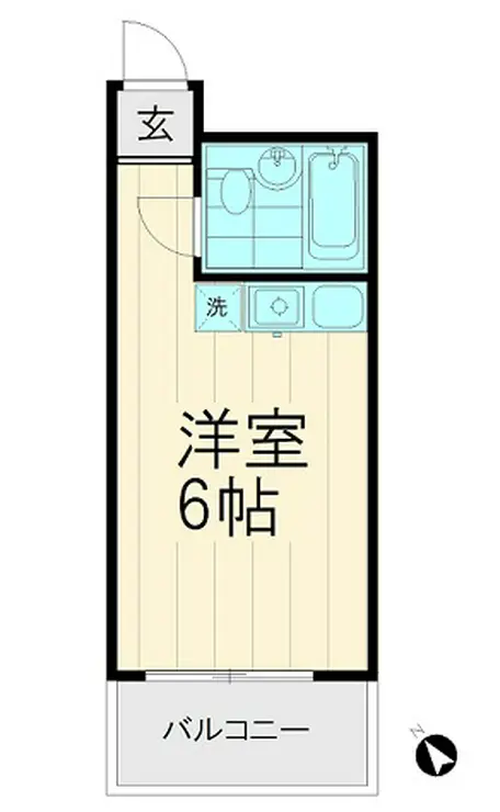 ライオンズマンション駒込駅前 5階階 間取り