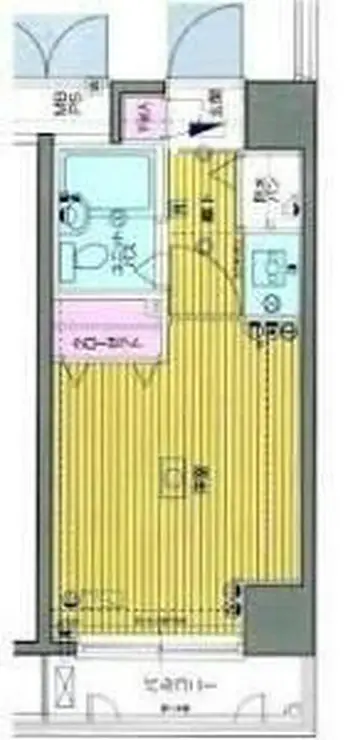 ガラ・シティ白金台 5階階 間取り