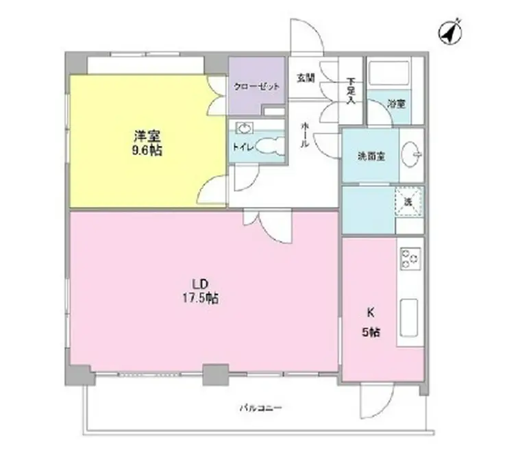メゾンド中目黒 3階階 間取り