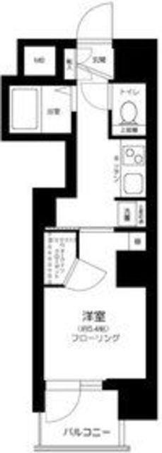 LE-LION渋谷本町(1K/2階)の間取り写真