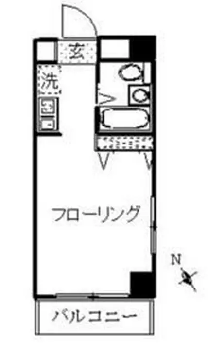 グレイス天王町 2階階 間取り