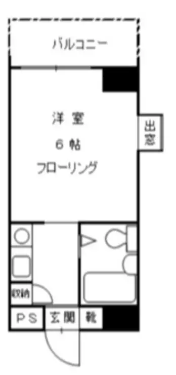 ライオンズマンション相模原第8 6階階 間取り