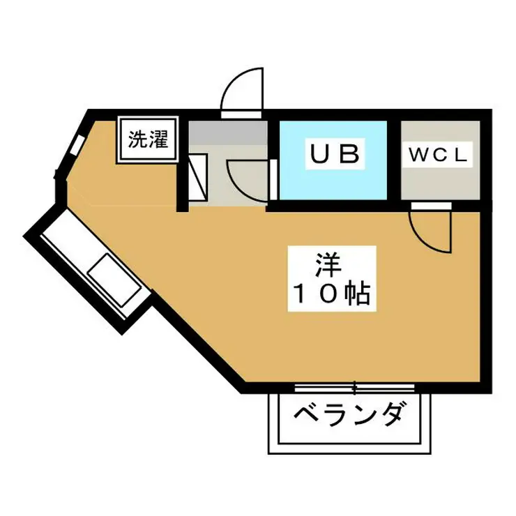 ミッシーガーデン 1階階 間取り