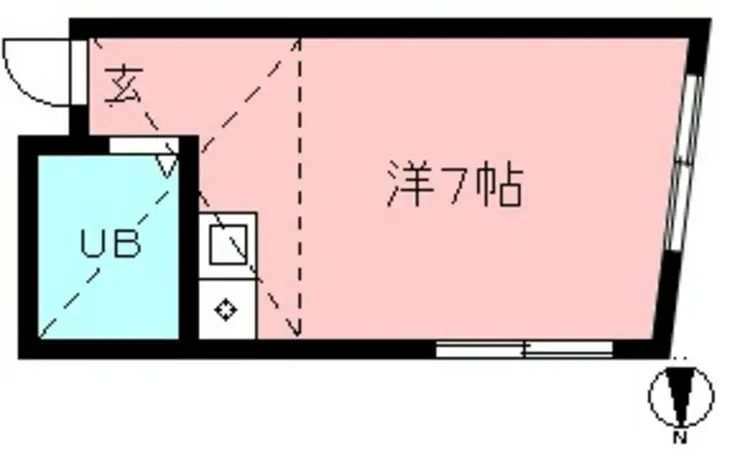 ステラハウスII 1階階 間取り