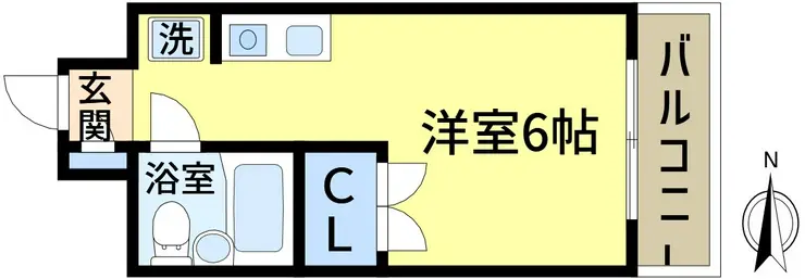 モンシェール新小岩 2階階 間取り