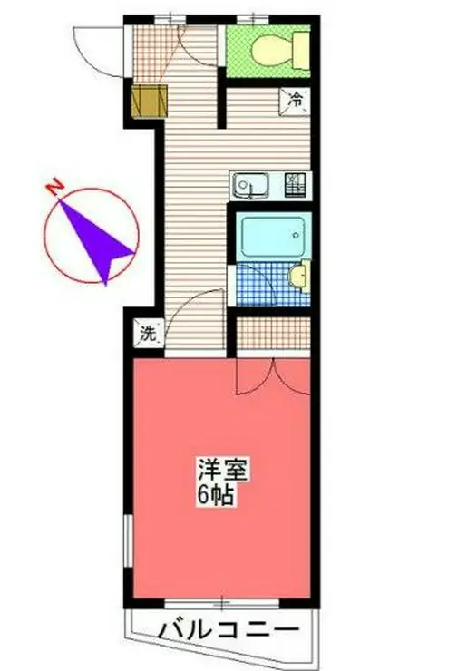 メゾン細谷 2階階 間取り
