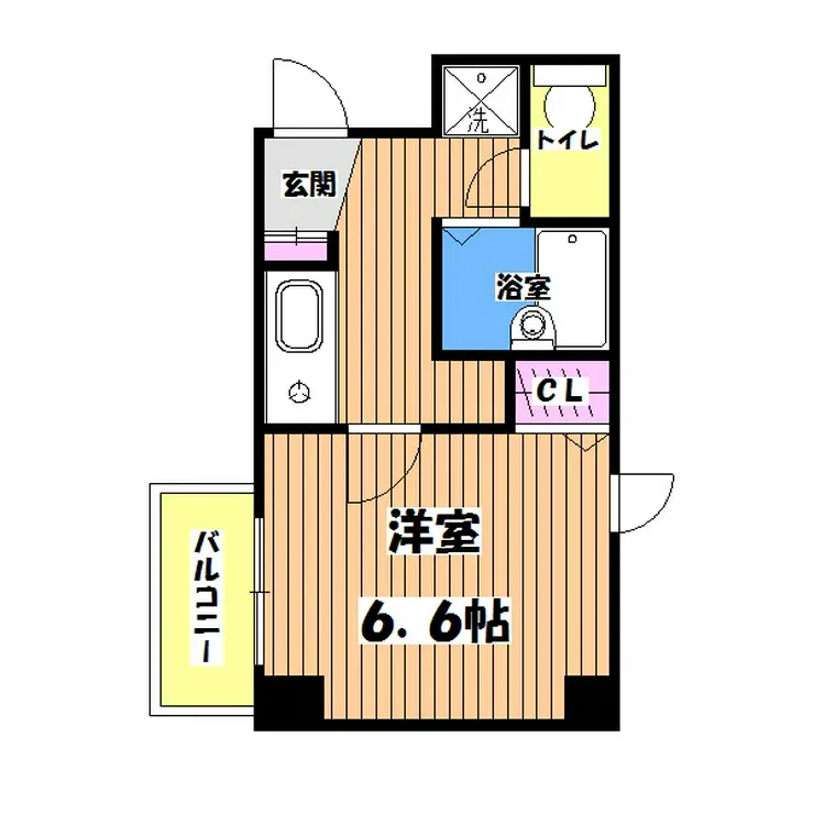 マンション星美 3階階 間取り