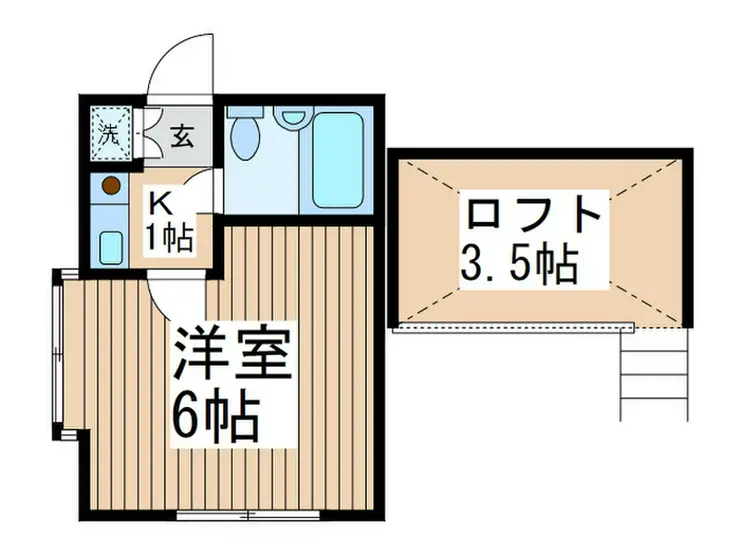 セントハイム北浦和 2階階 間取り