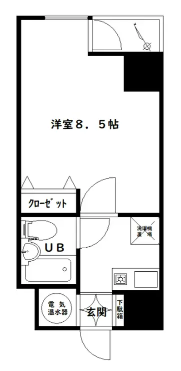 ノア道玄坂 7階階 間取り