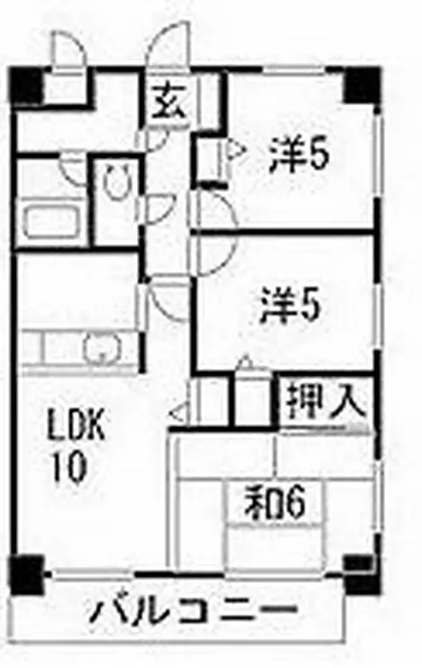 セレーノ湘南 5階階 間取り