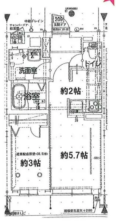 メープルガレ 2階階 間取り