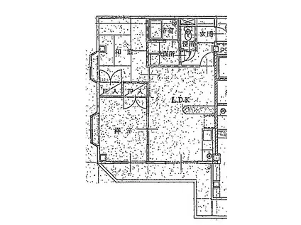 フォーレストハウス(2LDK/3階)の間取り写真