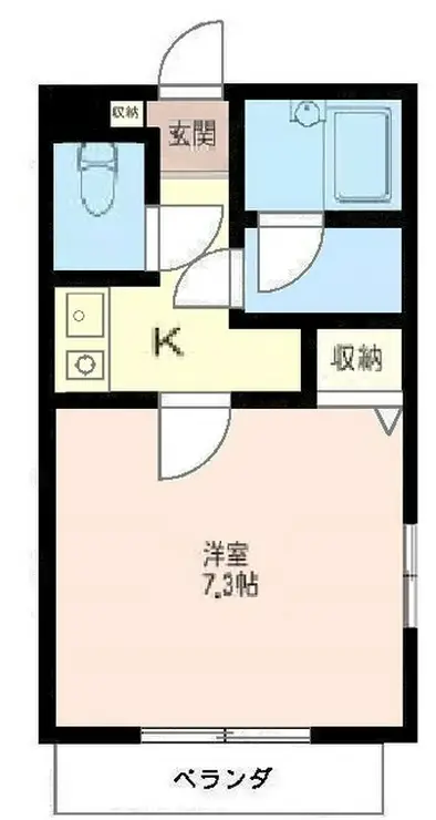 ボーンブン 1階階 間取り