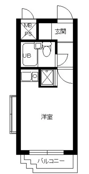 スカイコート横浜弘明寺 3階階 間取り