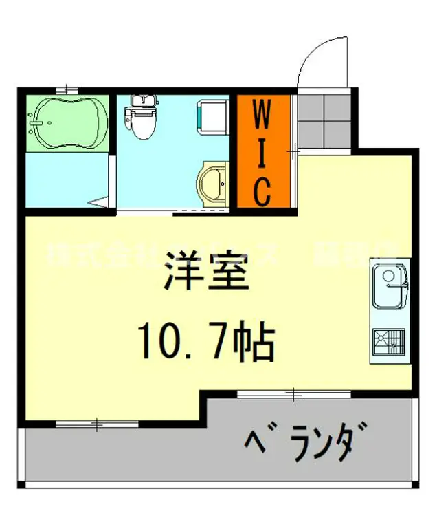 リエス千葉新宿 4階階 間取り