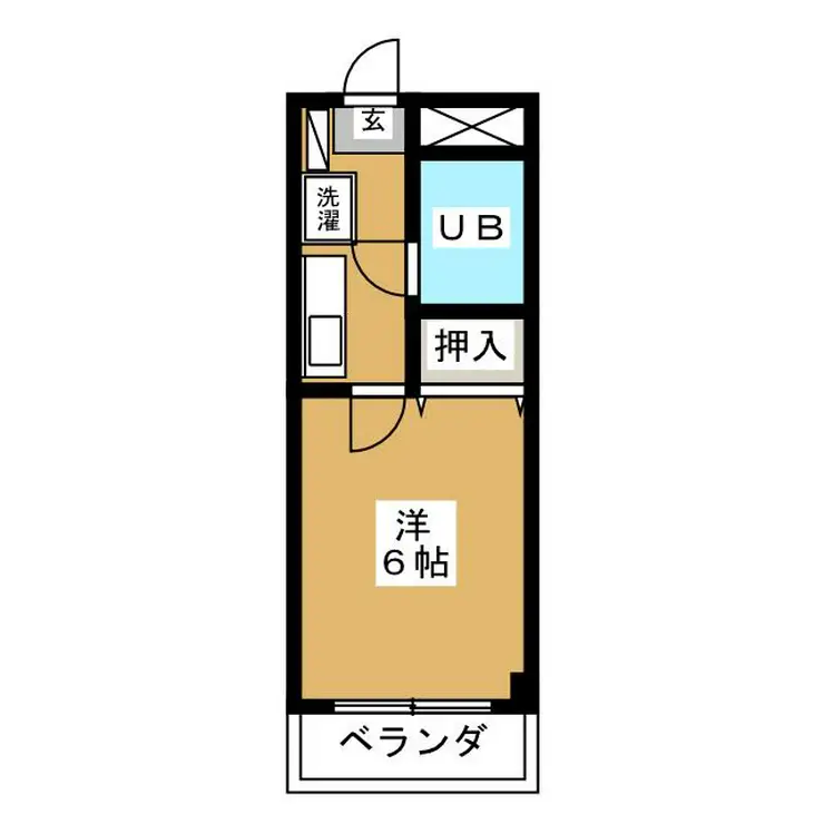 レールサイドヒルズ 5階階 間取り
