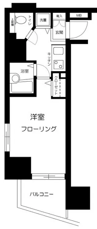 トーシンフェニックス新横濱イクシール 3階階 間取り