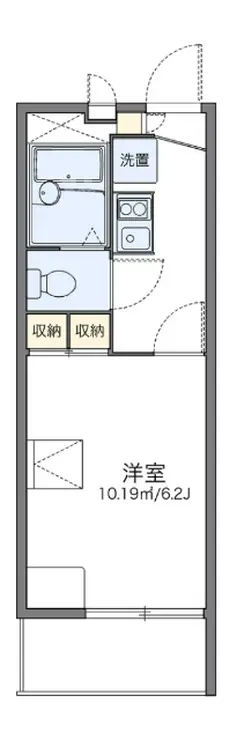 レオパレス舞浜 2階階 間取り