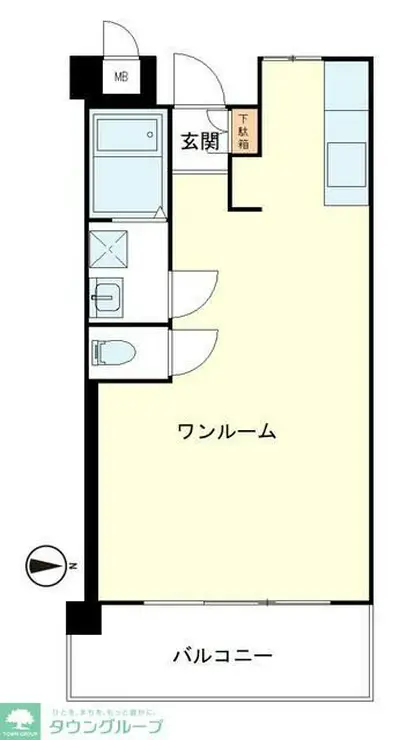 メゾン三鷹 4階階 間取り