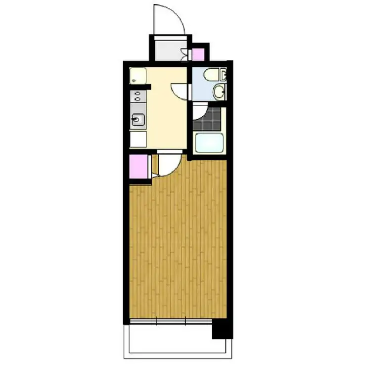 プレール・ドゥーク南品川 4階階 間取り