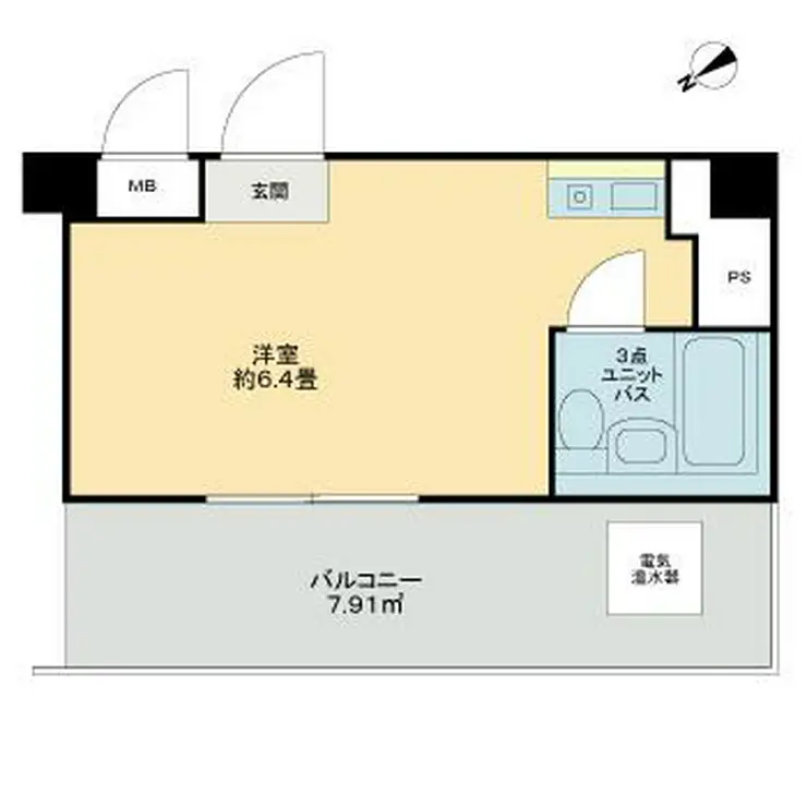 プレジデントハイツ五反田 10階階 間取り
