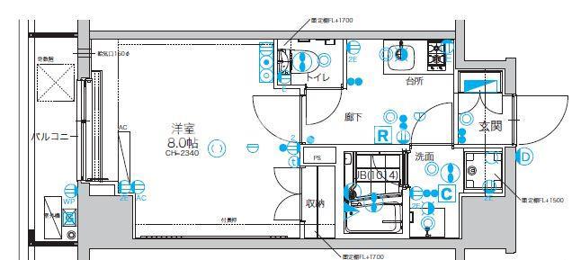 VERONA板橋本町LUSSO学生・社会人にオスス(1K/4階)の間取り写真