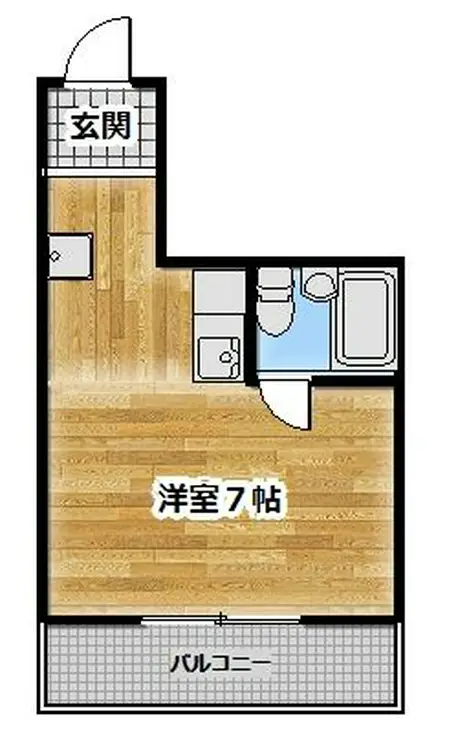 石田ビル 7階階 間取り