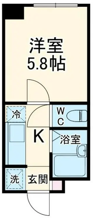 エコーグレイス 1階階 間取り
