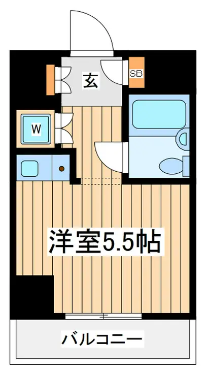 菱和パレス横浜壱番館 6階階 間取り