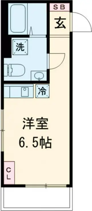 ライオンズマンション学芸大学第3 3階階 間取り