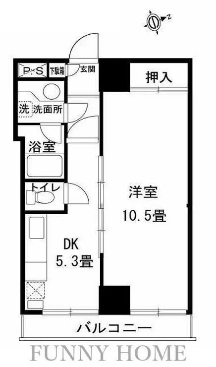 ライオンズマンション花壇代官山 9階階 間取り
