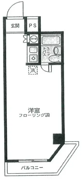 ライオンズマンション末吉町 3階階 間取り